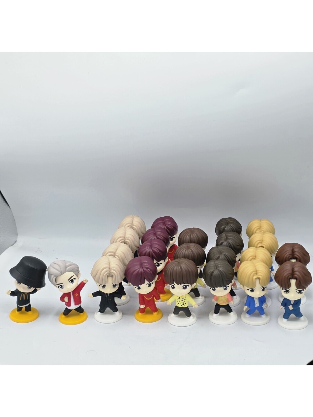 2025 McDonalds BTS TinyTAN Happy Meal Toy Figure Lot of 23 K-Pop Figures